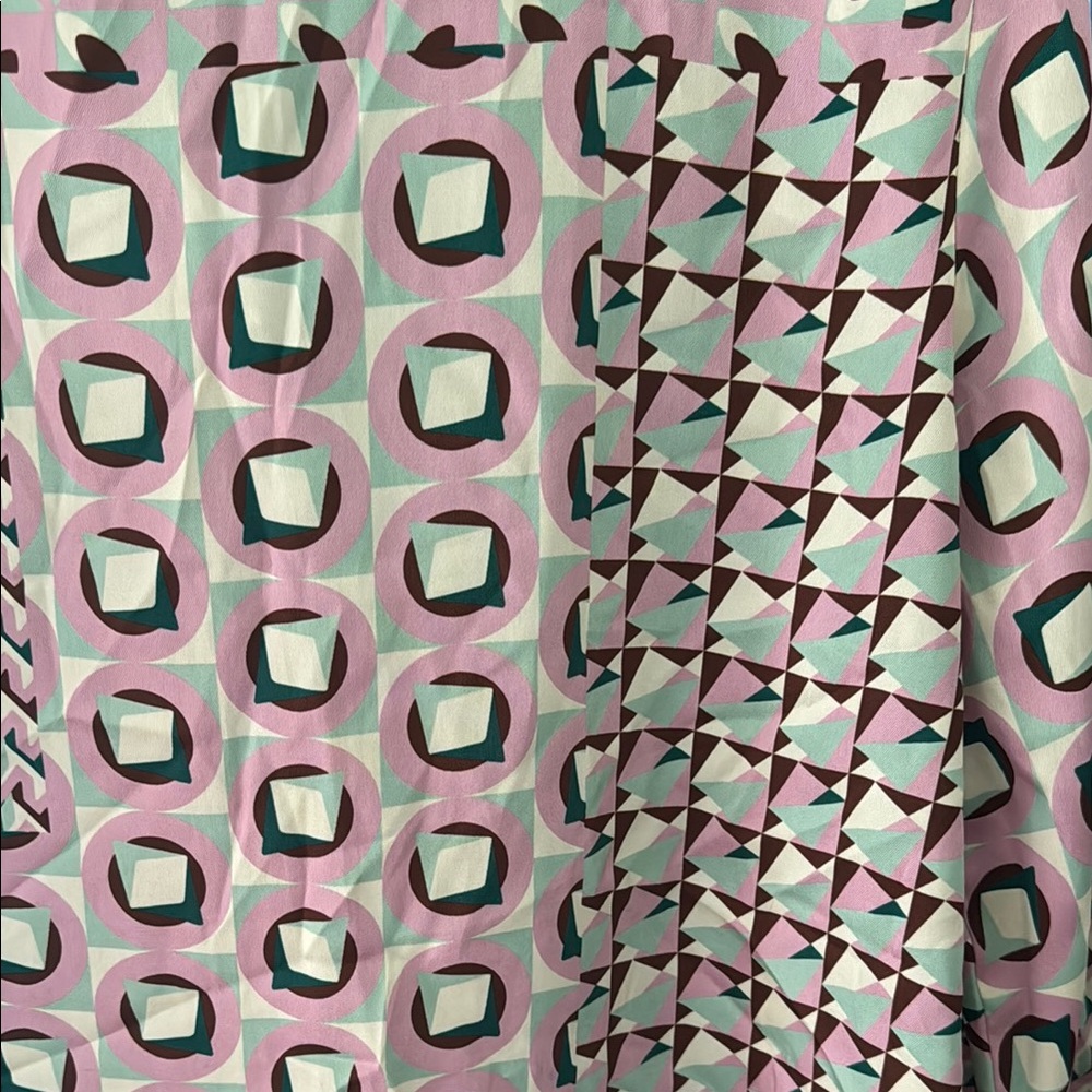 Zara Geometric Patterned Double Breasted Blouse - image 7